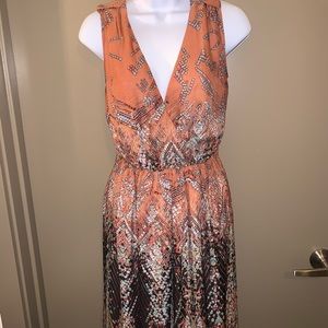 Beautiful, colorful maxi dress